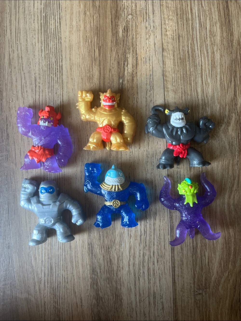 Heroes Of Goo Jit Zu Mini Lot of 6